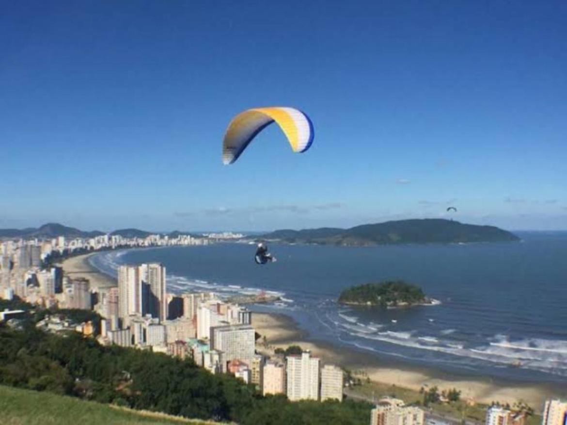 Apartamento Kitinete 216 Frente Ao Mar São Vicente Exterior foto